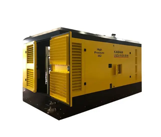LGZJ-31/25-35/18 Su Kuyusu Sondajı için Dizel Vidalı Hava Kompresörü