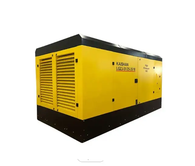 LGZJ-31/25-35/18 Su Kuyusu Sondajı için Dizel Vidalı Hava Kompresörü